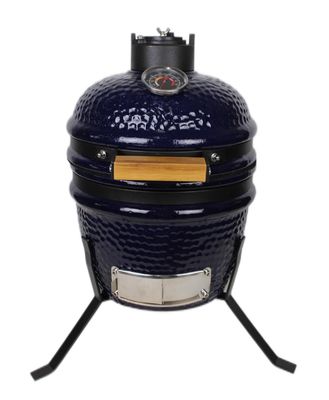 Kamado เตาปิ้งย่างเซรามิก 13 นิ้ว กลางแจ้ง สีชาโคล 32ซม