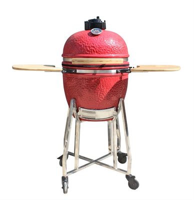 เครื่องครัว Kamado Grill เซรามิก 44 ซม. 17 นิ้ว Royal Red