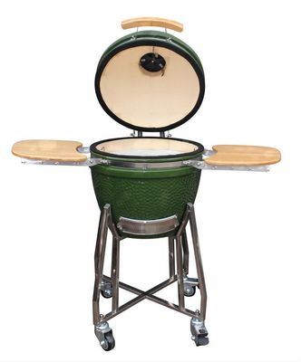 เครื่องครัว Kamado Grill ขนาด 48 ซม. 18 นิ้ว All In One สีเขียว
